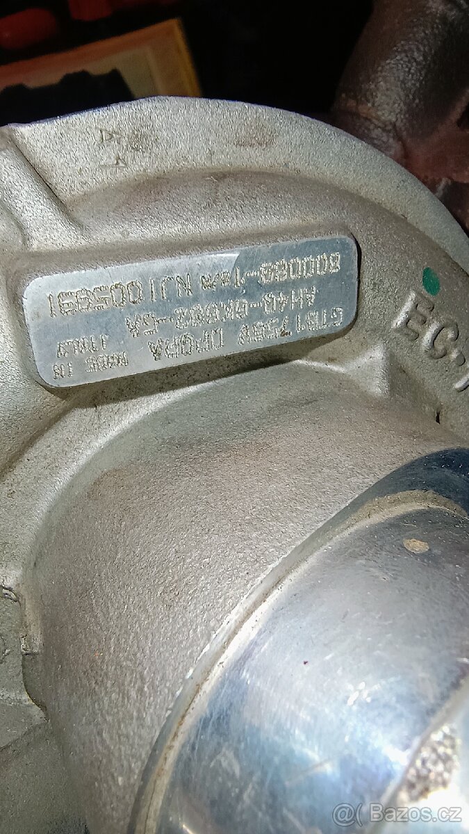 Turbo GTB1756V připraveno na motor 1.9tdi