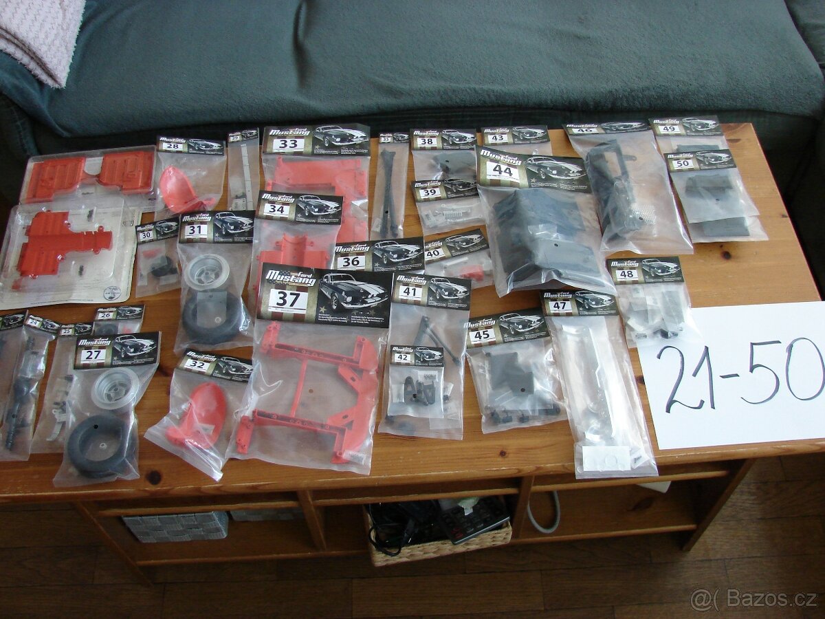 1:8 Ford Mustang Shelby GT500 (1967) kompletní stavebnice - 4