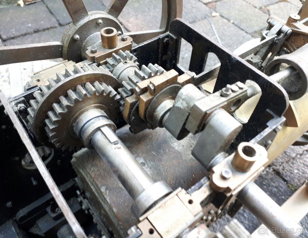 Parní traktor Parní stroj Royal Chester Allchin 18 - 4