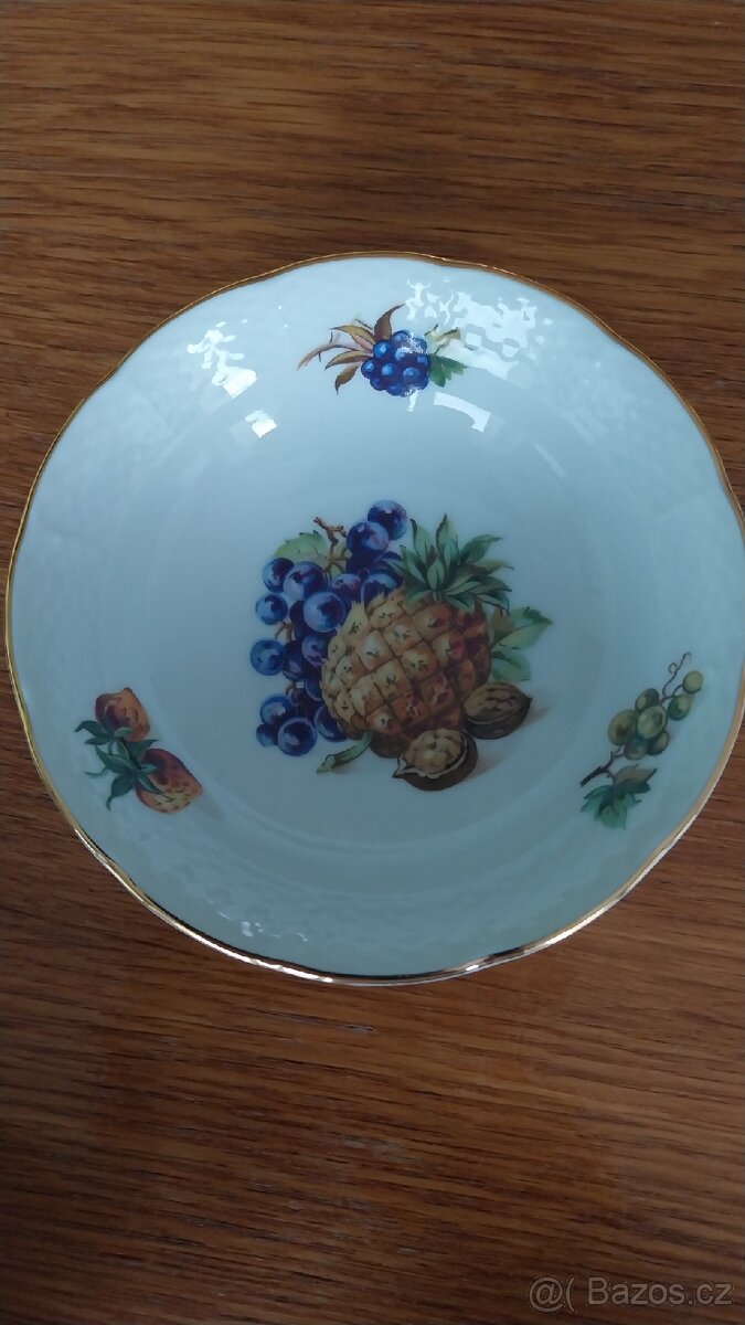 Československé hrnky, kompotové misky, šálky,džbán - 4