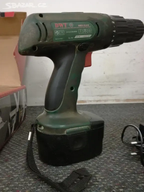 AKU vrtačka/šroubovák DWT ABS-9,6 E - 4