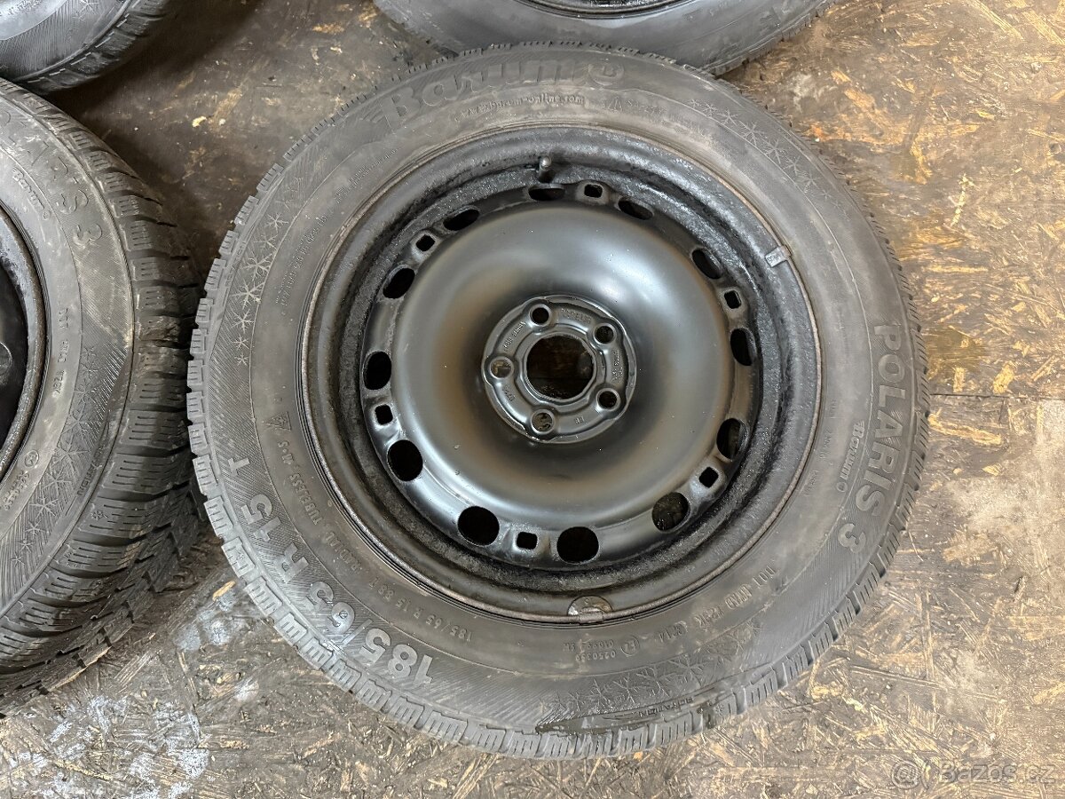 SADA DISKŮ 6R0601027C 5X100 57,1mm ET38 6Jx15H2 185/65R15 - 4