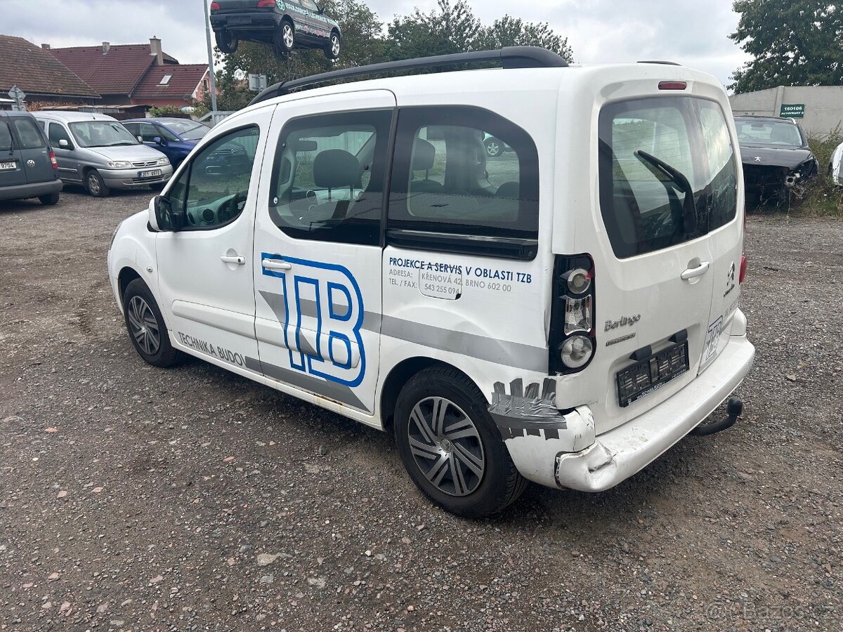 Citroen Berlingo III 1,6 HDI 68KW 9HP prodám díly - 4