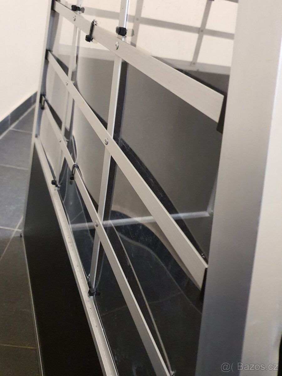 ALU klec - značkový box větší pes + PODLOŽKA - 4