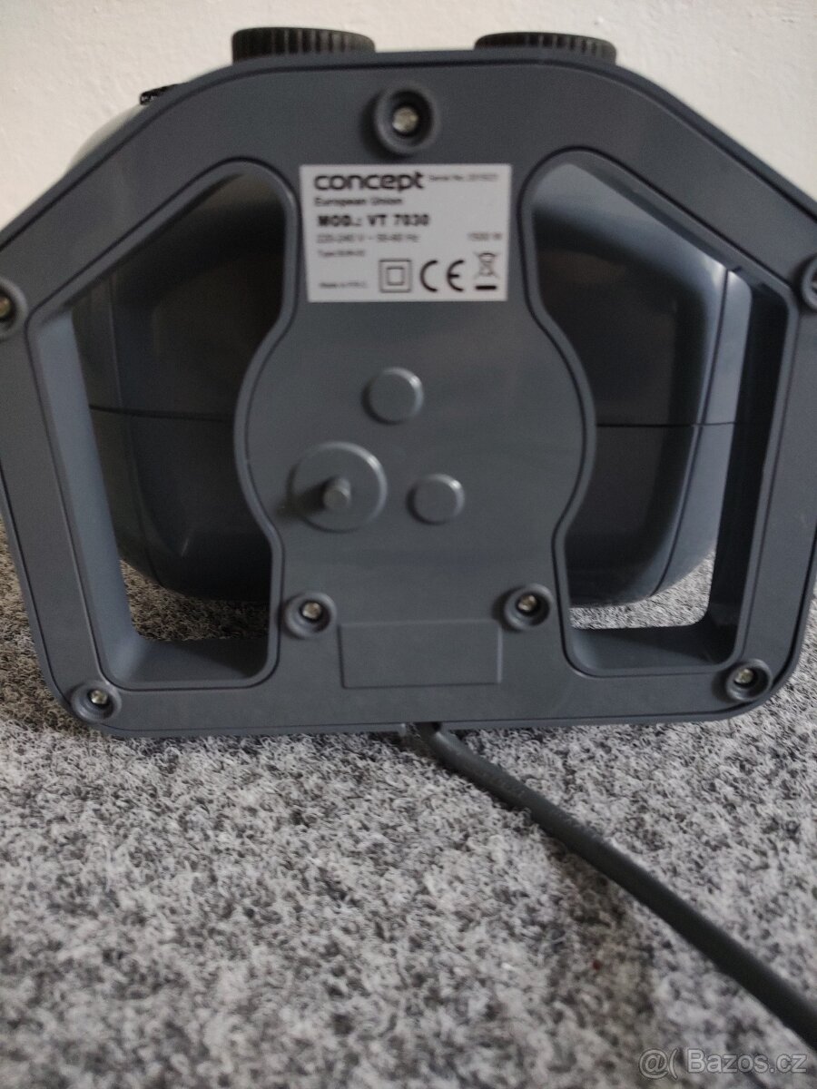 Keramický teplovzdušný ventilátor Concept - 4