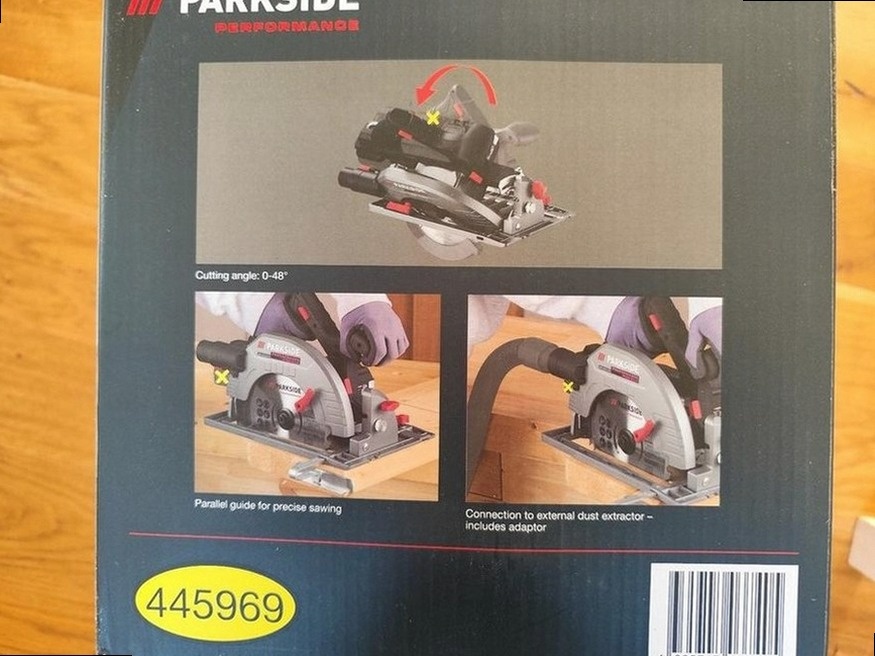 Aku kotoučová pila Parkside Performance 40V PPHKSA 40-Li A1 - 4
