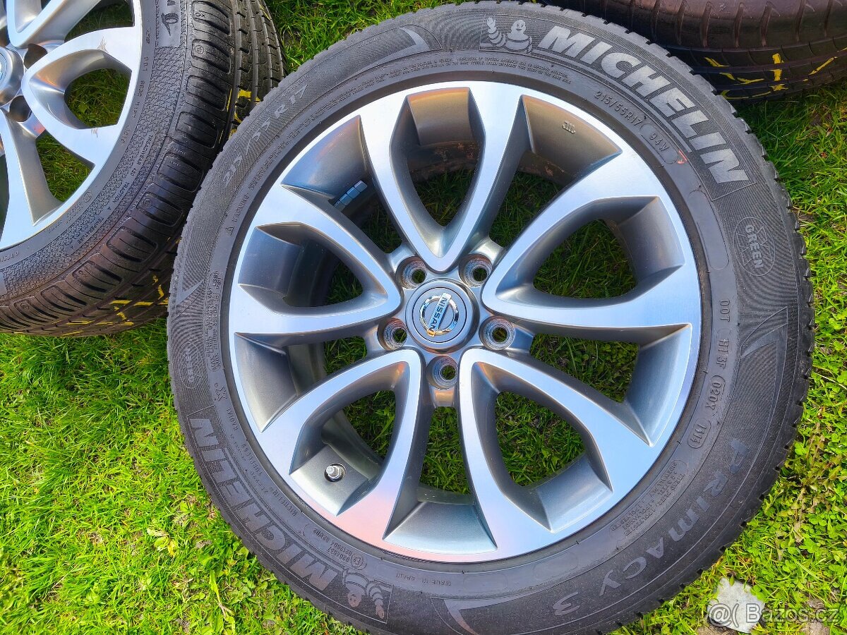 Letní sada Nissan Juke Qashqai r17 5x114,3 215/55/17 - 4