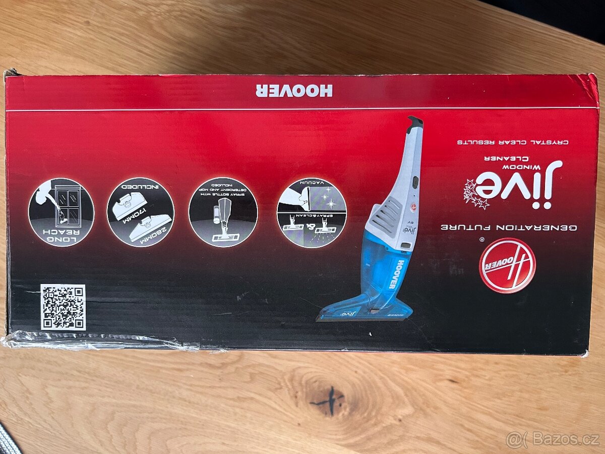 Hoover Jive – aku čistič oken, nový - 4