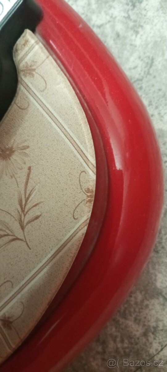 Retro červená osobní váha - 4