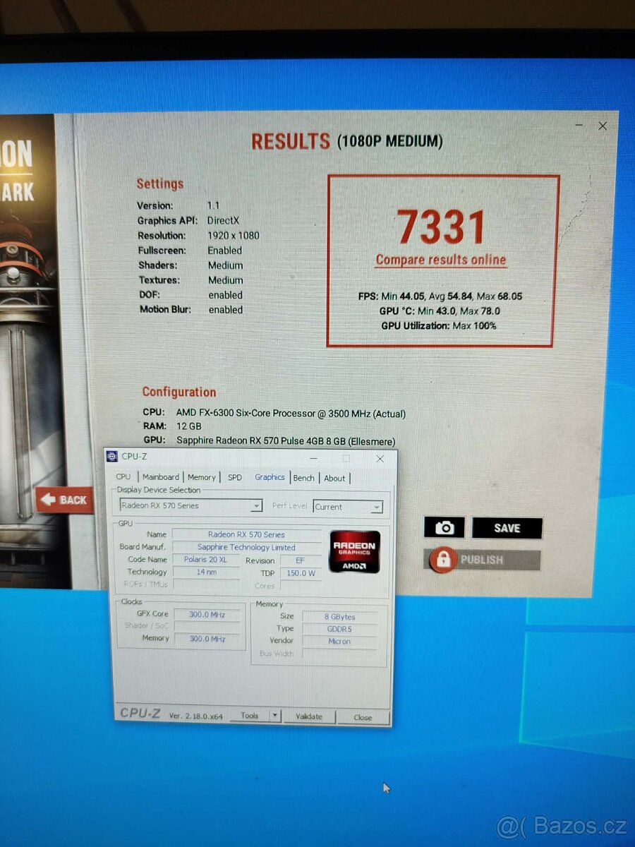 SAPPHIRE PULSE Radeon RX 570 OC 8G - 4