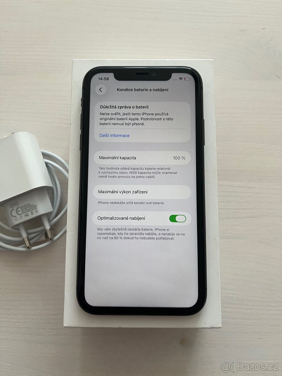 iPhone 11, 128 GB - 100 % baterie - 4