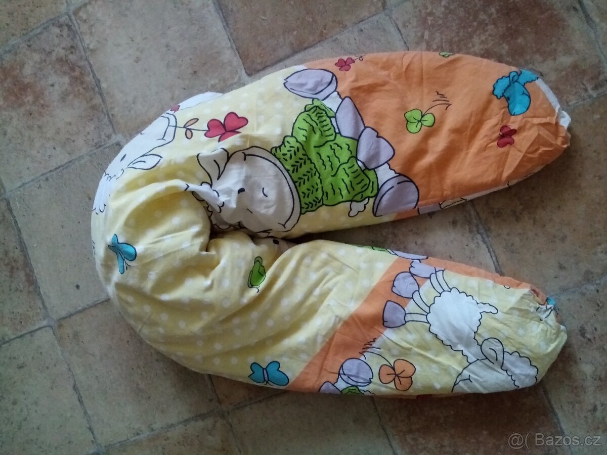 Kojící polštář + těhotenský polštář - 4