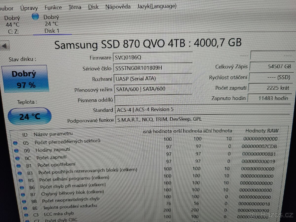 Samsung SSD 870 QVO 4TB - 4