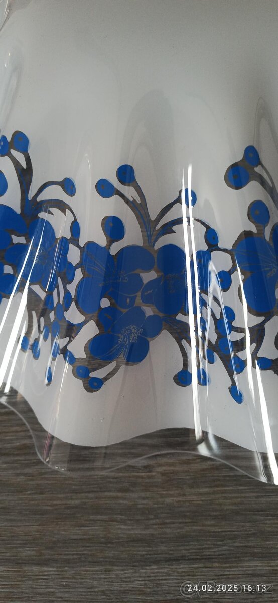 Sukýnka modrá kytička - 4