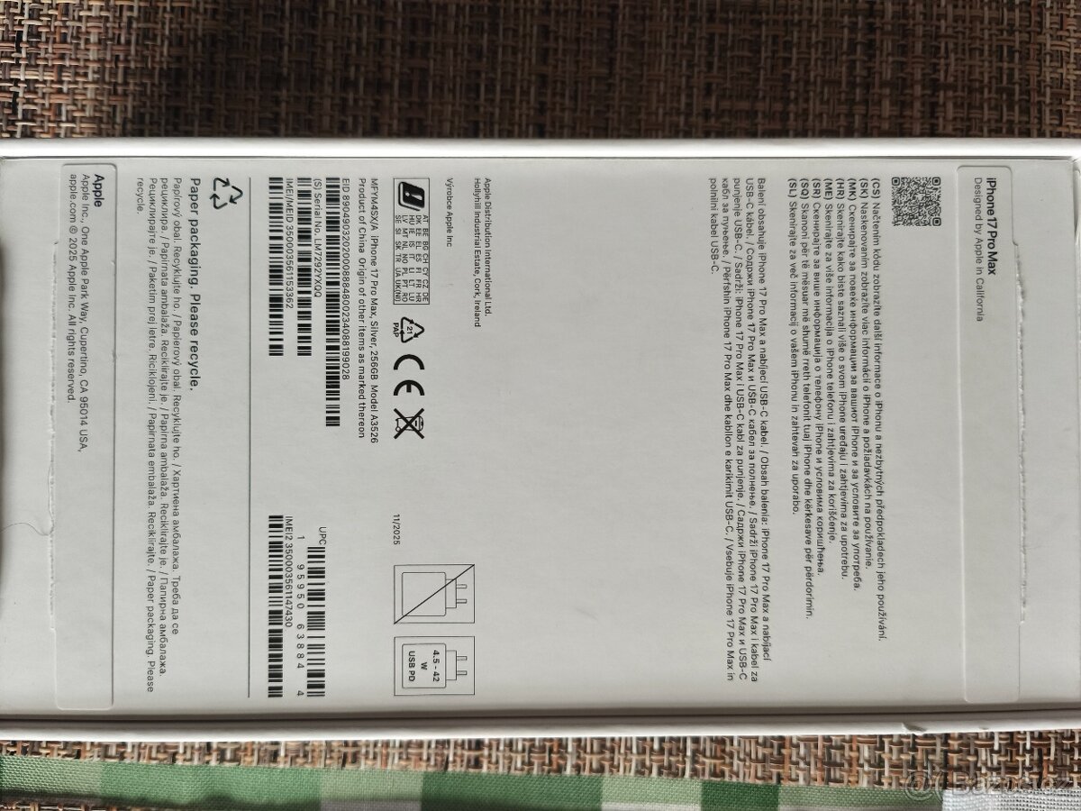 Apple iphone 17 pro max silver 256 - 4