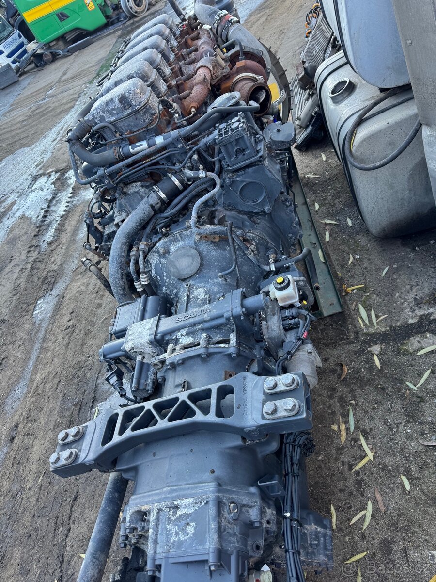 Prodam motor a převodovka scania euro 6 R450 GRSO905 - 4