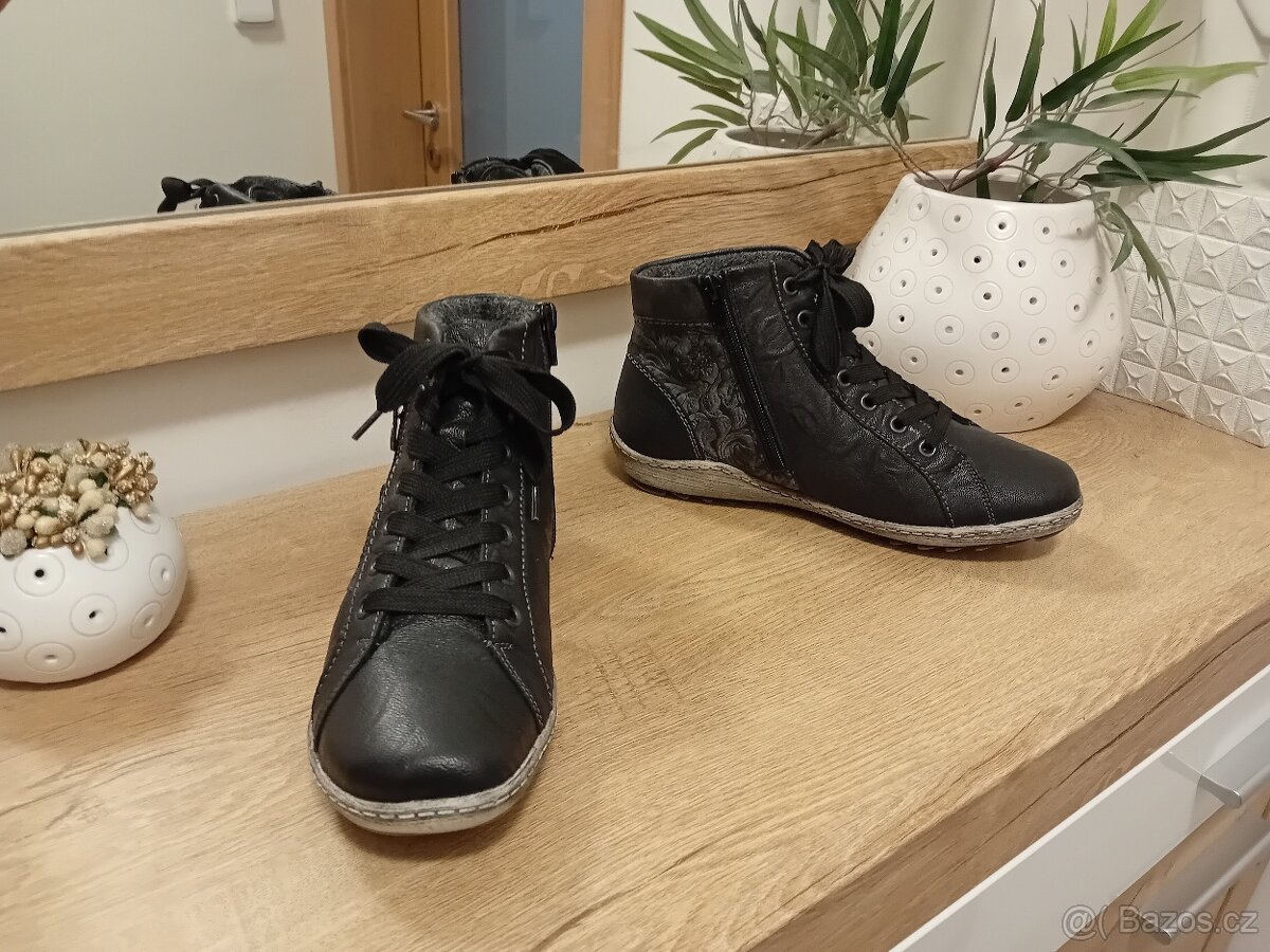 Remonte dámské kotníkové boty vel. 38 kožené Rezervace - 4