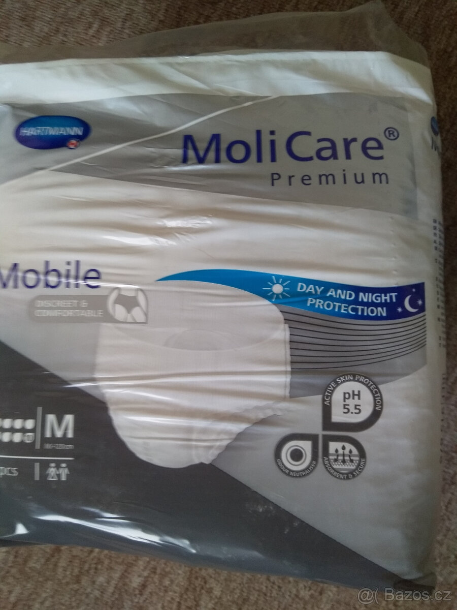 MoliCare-Kalhot pleny natahovací 14 ks 9kapek vel.M - 4