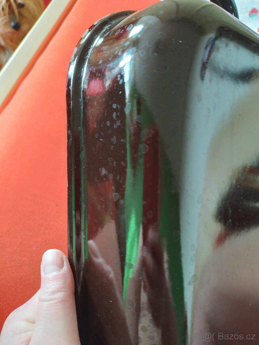 plech smalt ,nerez pánev,barová židle - 4