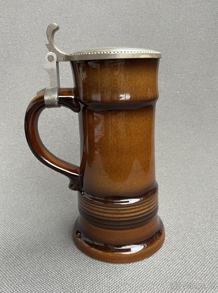 Goebel Keramický korbel, půllitr s víkem - 4