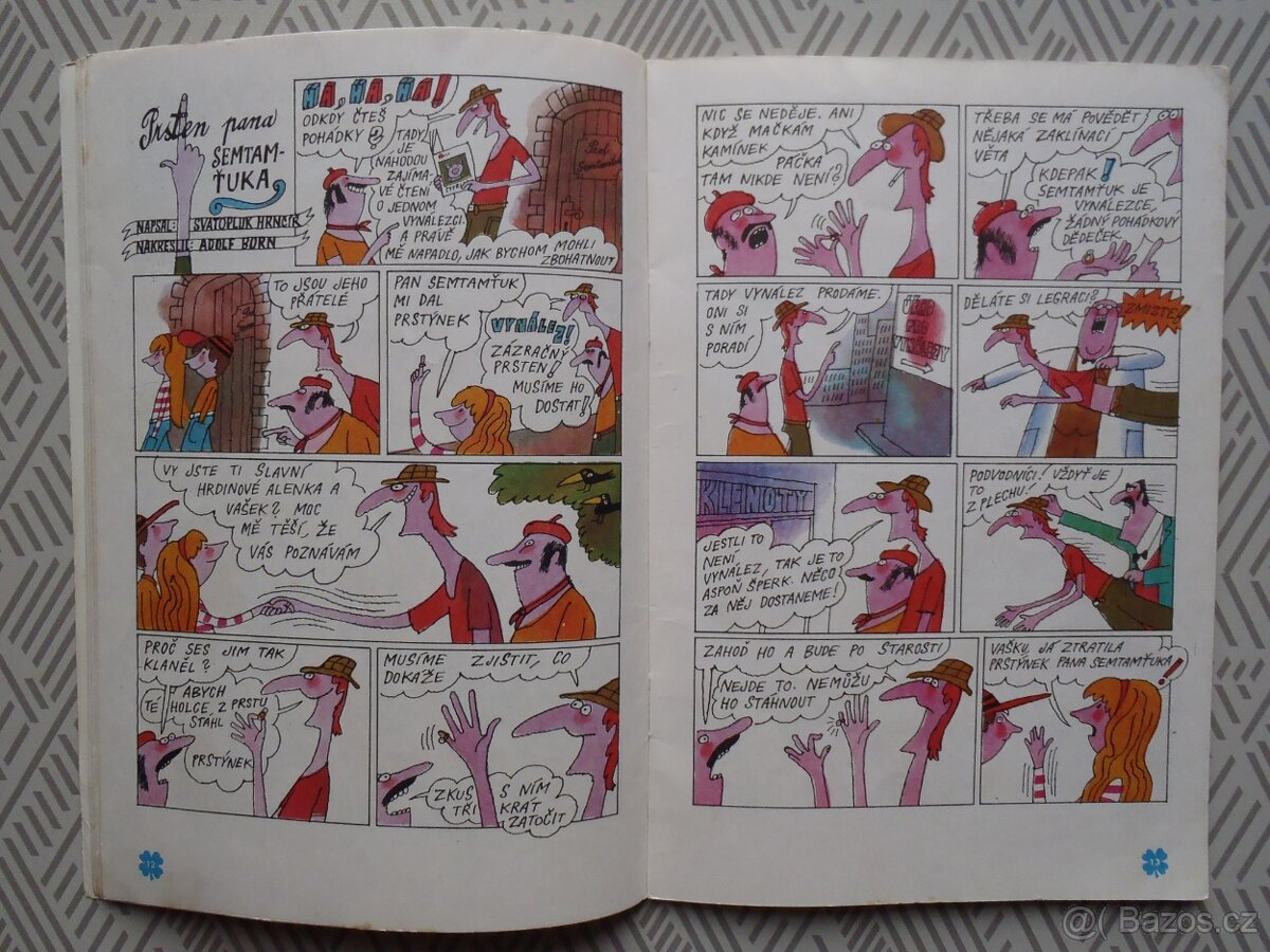 Čtyřlístek č.43 V říši sněžného muže - 4