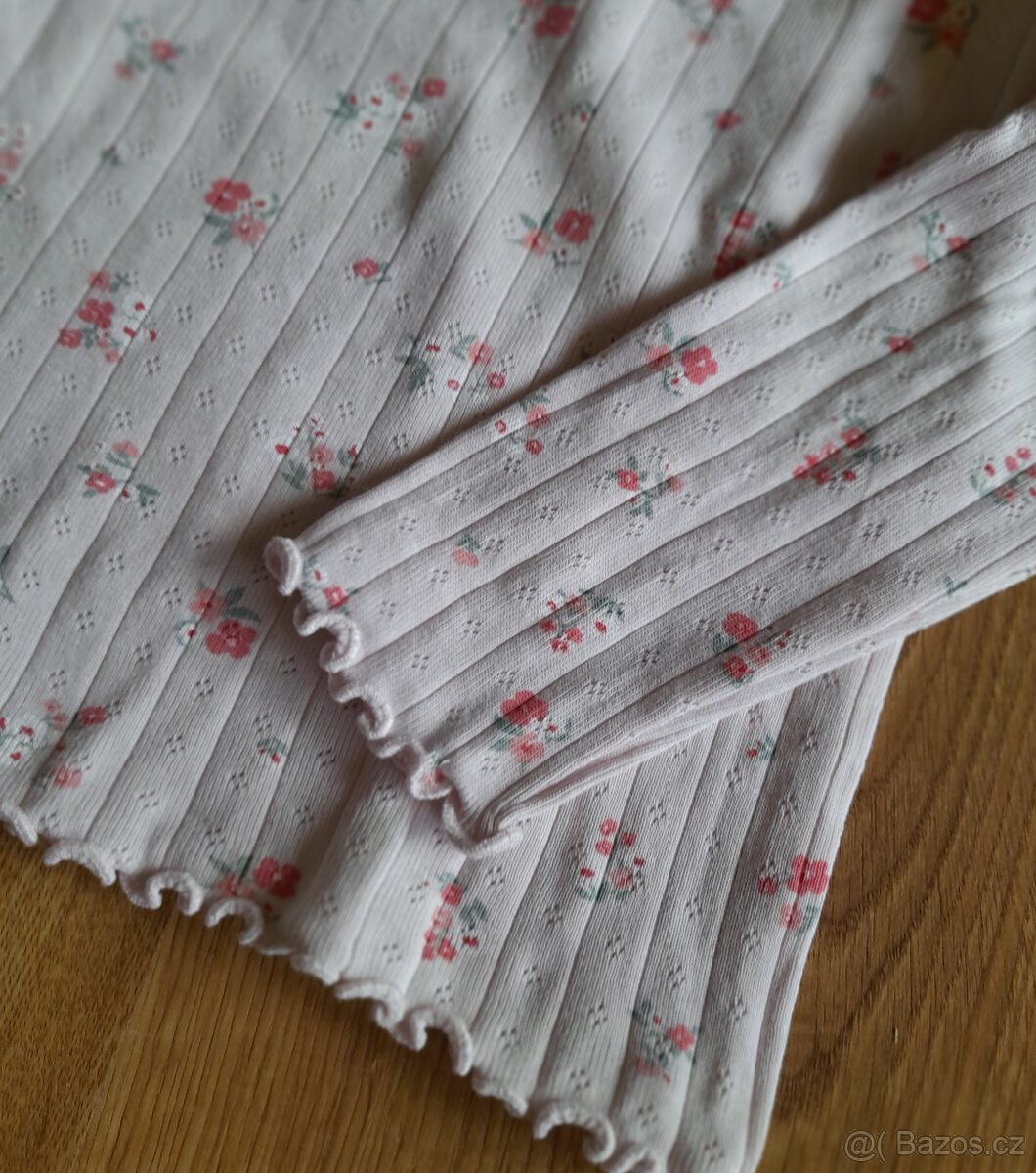 Žebrované bavlněné pyžamo H&M, vel. 98 - 4