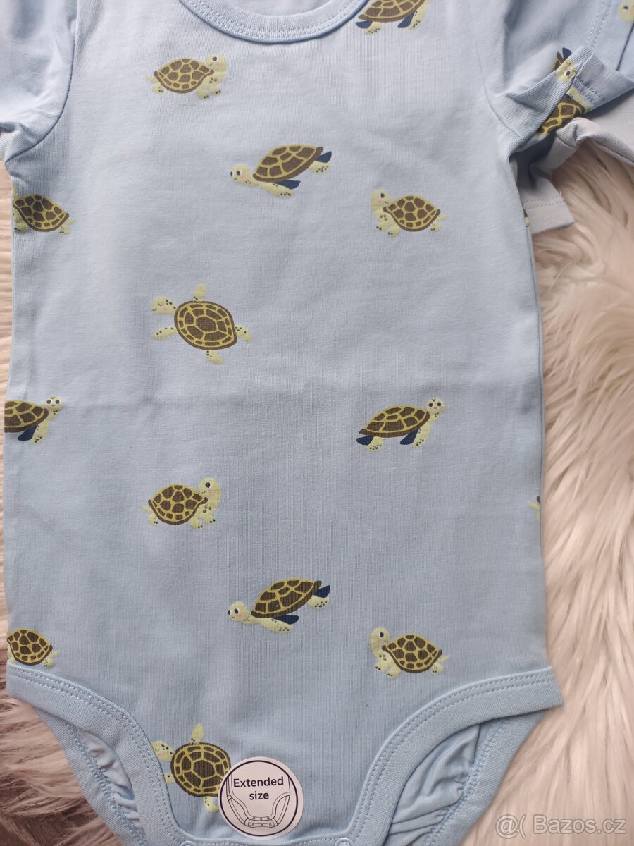 Letní body Lindex želvy vel 74 - 4