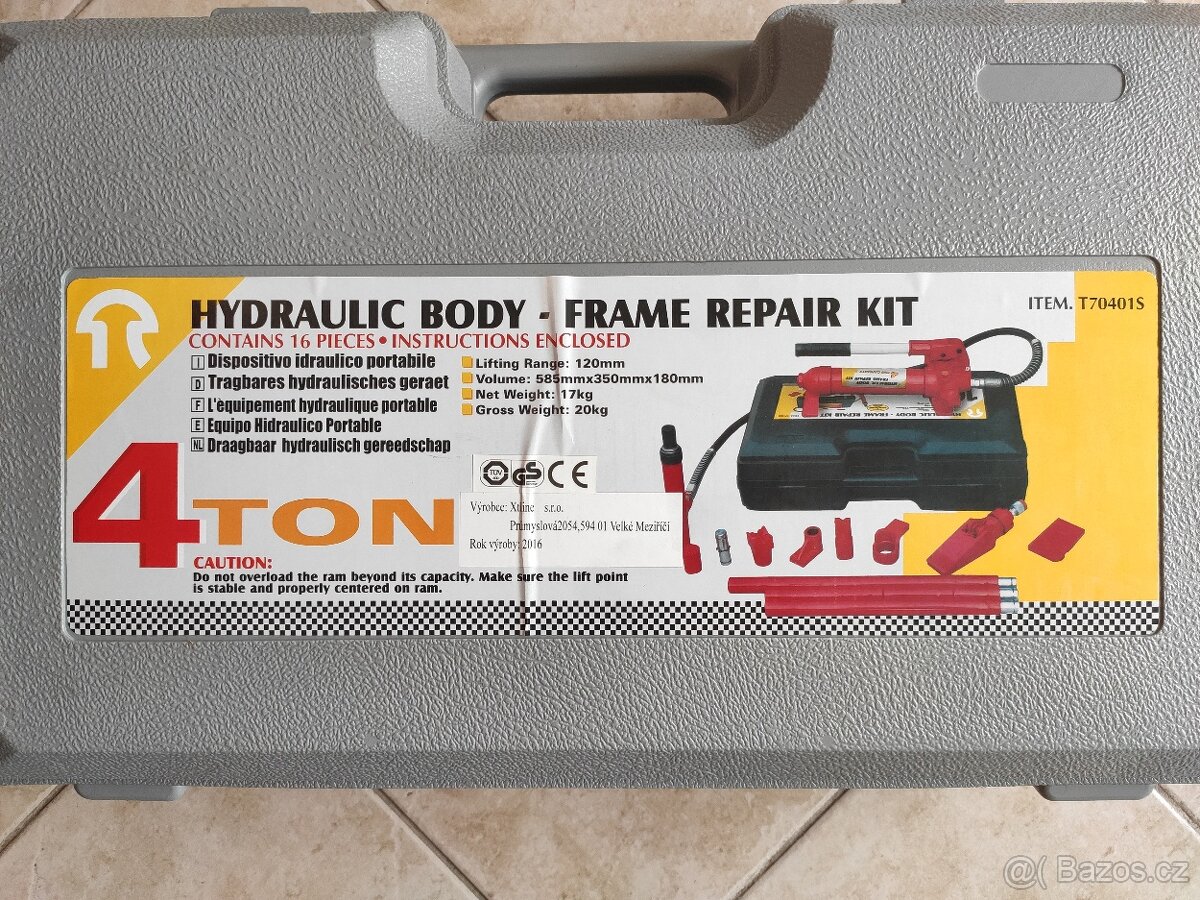 Hydraulická karosářská rozpěra / Hydraulický zvedák 4 t - 4