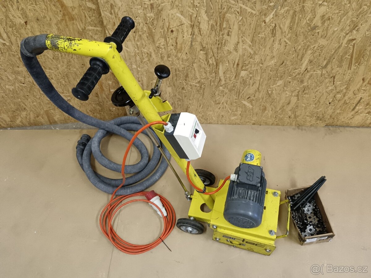 Fréza na beton, bruska na podlahy, podlahová frézka - 4