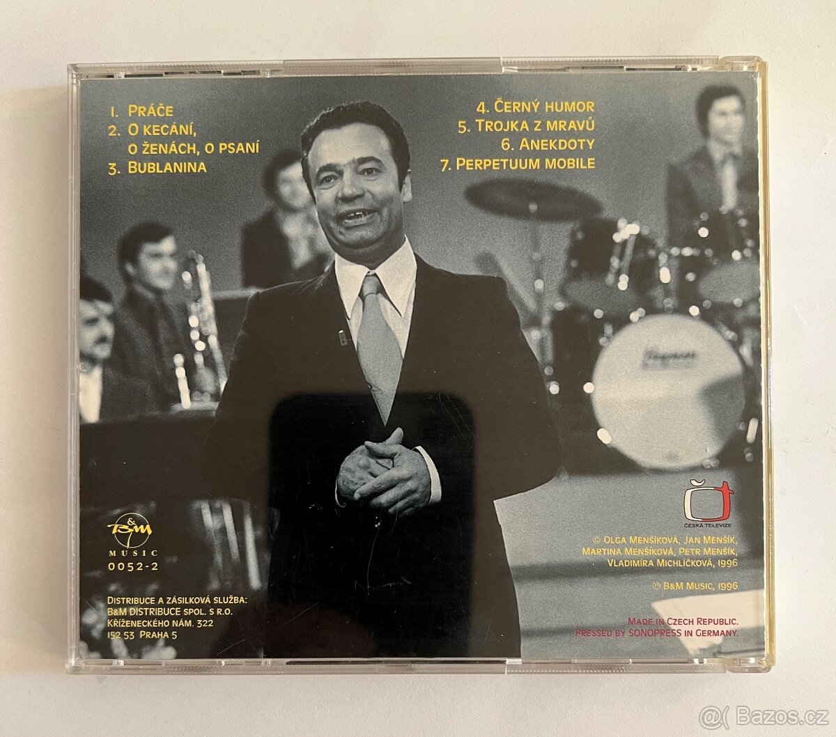 Vladimír Menšík - Práče a jiná vyprávění Český Rozhlas 1996 - 4