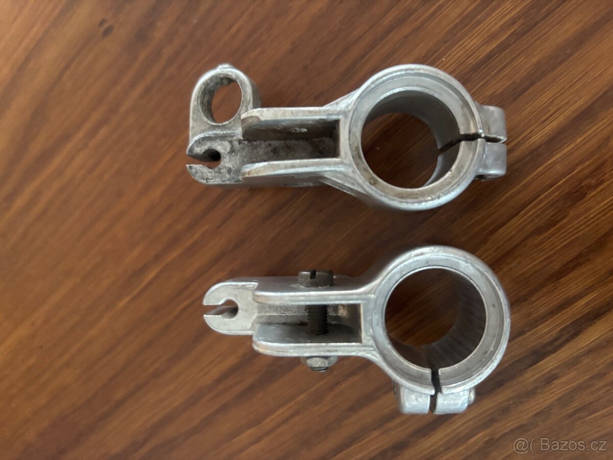 Hliníkové objímky ČZ motorka - 4