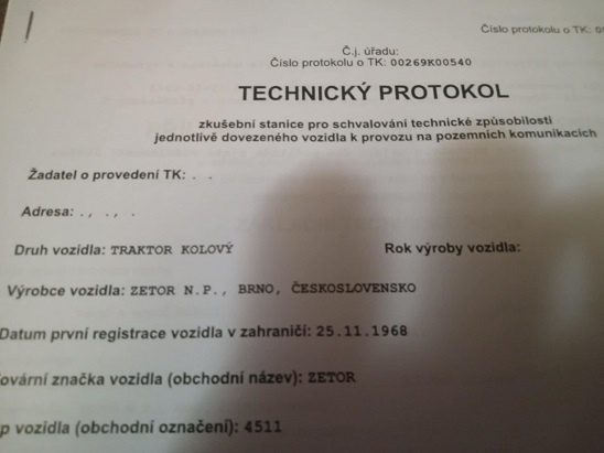 Zetor 4511 - 4