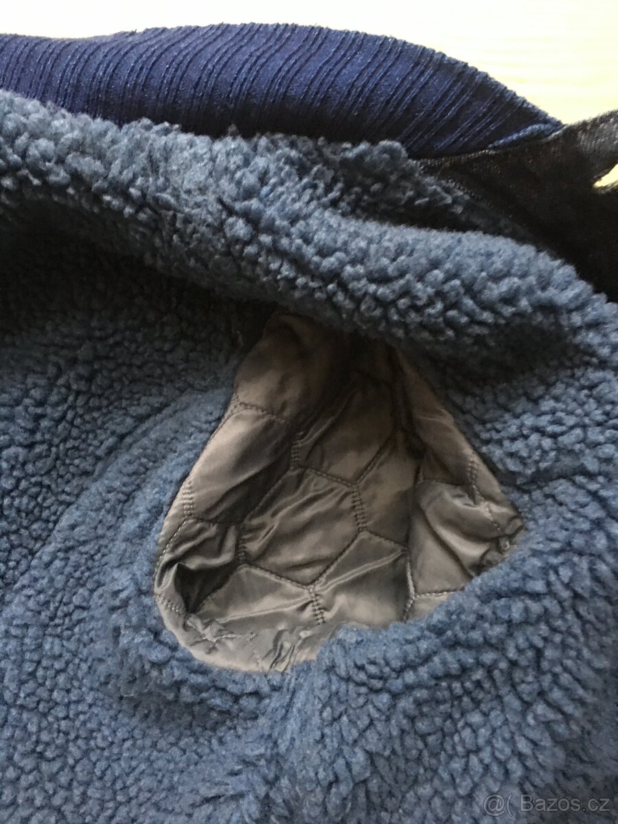 Zateplená bunda, Diesel jeans, vel.M. - 4