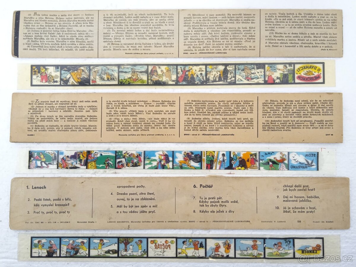 5x Retro pohádky do promítačky ČSSR - 4