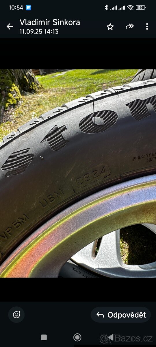 ALU kola Ford 215/60/16 ET50 - 4