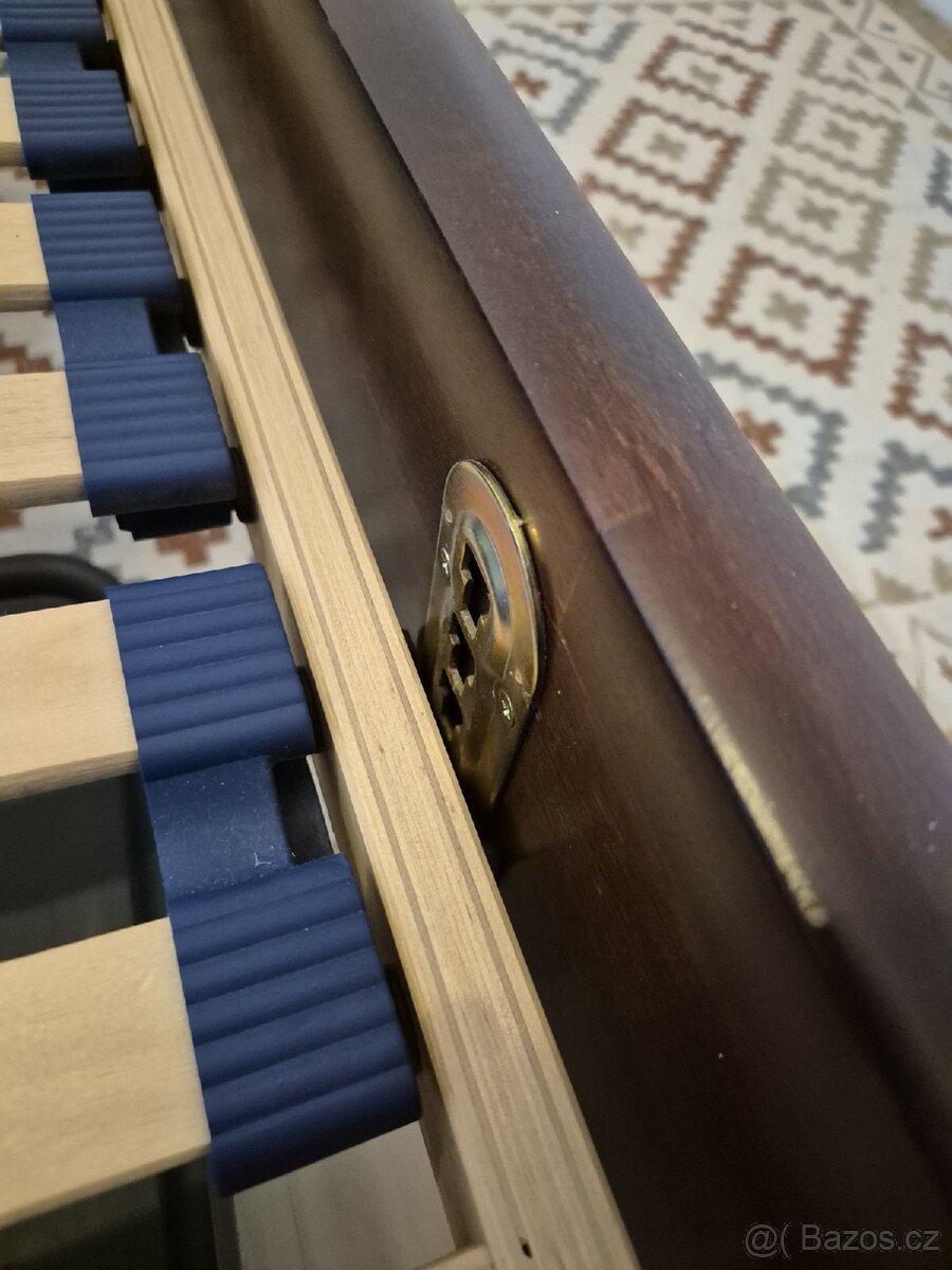 Postel Masiv 180x210cm + rošty - 4