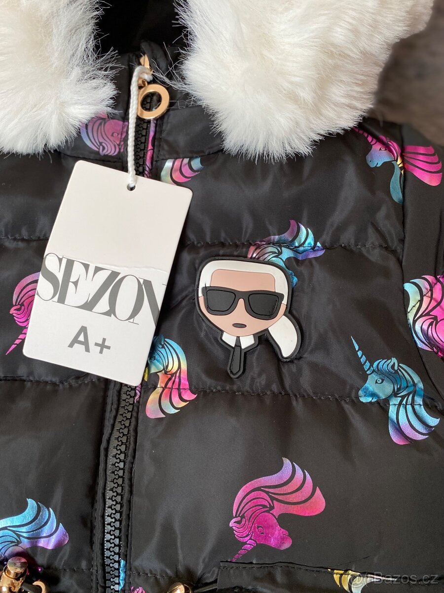 Dívčí zimní bunda Unicorn Karl - 4