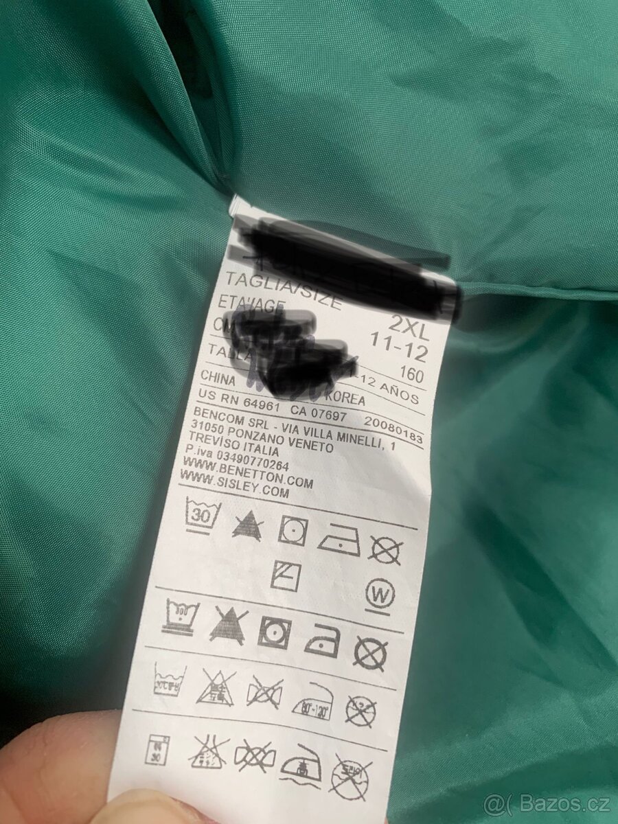 Detska perova bunda Benetton - 4