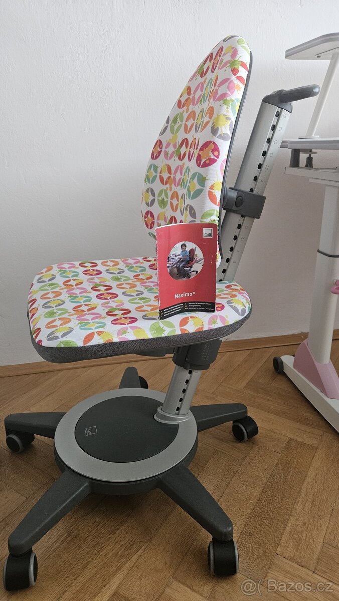 Rostoucí stůl Roland II, a box , židle zn. MOLL - 4