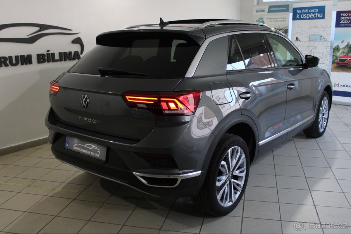 VW T-Roc Sport 1.5 TSi DSG,Full LED,Virtuál,ACC,Záruka - 4