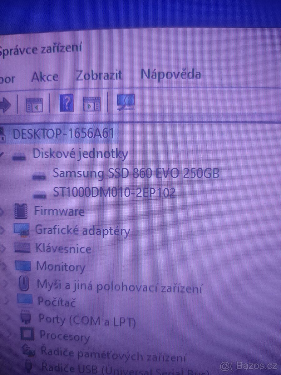 Prodám starší herní PC Intel core i5-6500 Ddr4 16gb ram Gr - 4