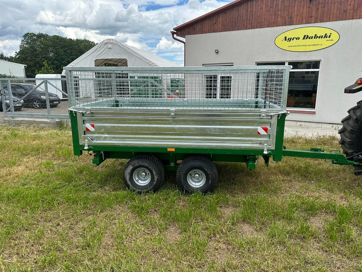 Traktorový třístranný návěs TTT 1500 SPZ - vlek - 4