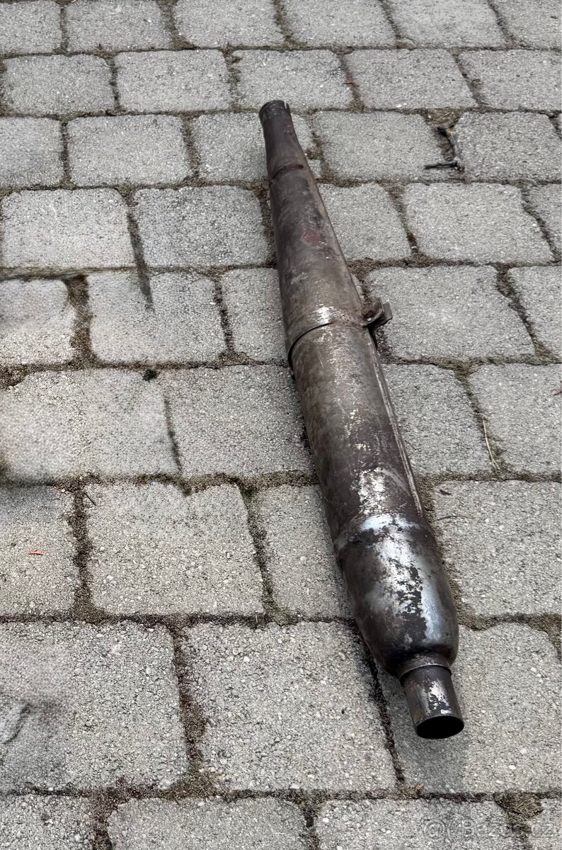 Jawa 50 pionýr, fichtl - výfuk - 4