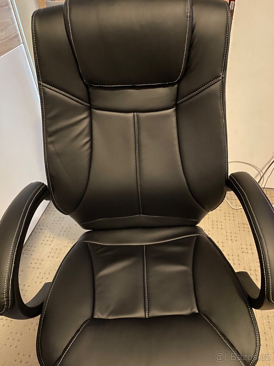Kancelářské křeslo kožené - 4