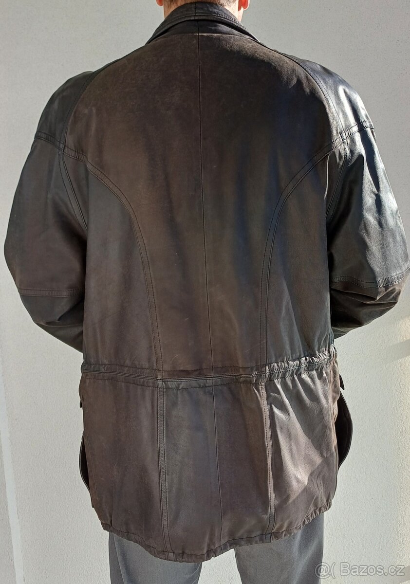 Pánská kožená bunda - 4