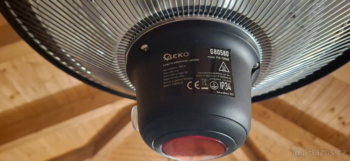 Halogenový infrazářič - 4