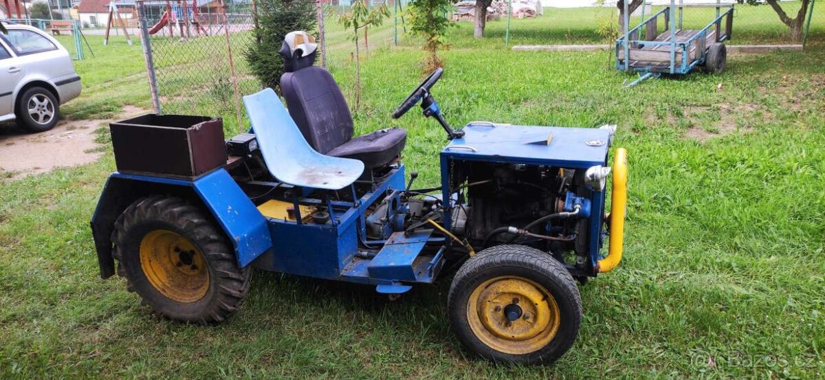 Traktor, malotraktor domácí výroby - 4