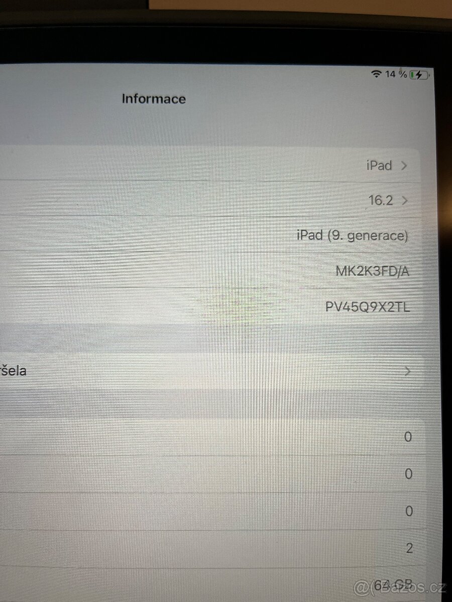 iPad 9. generace 16,2 64 g - 4