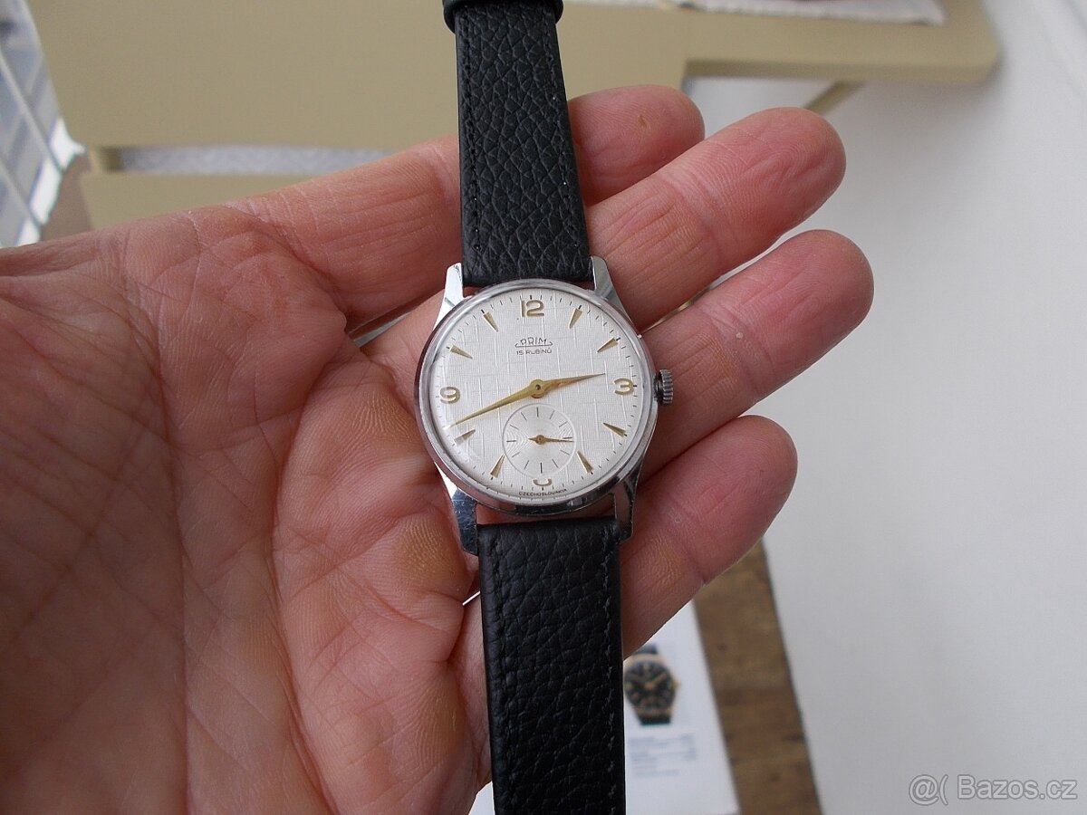 luxusni funkcni rare typ hodinky prim Mřížky rok 1960 top - 4