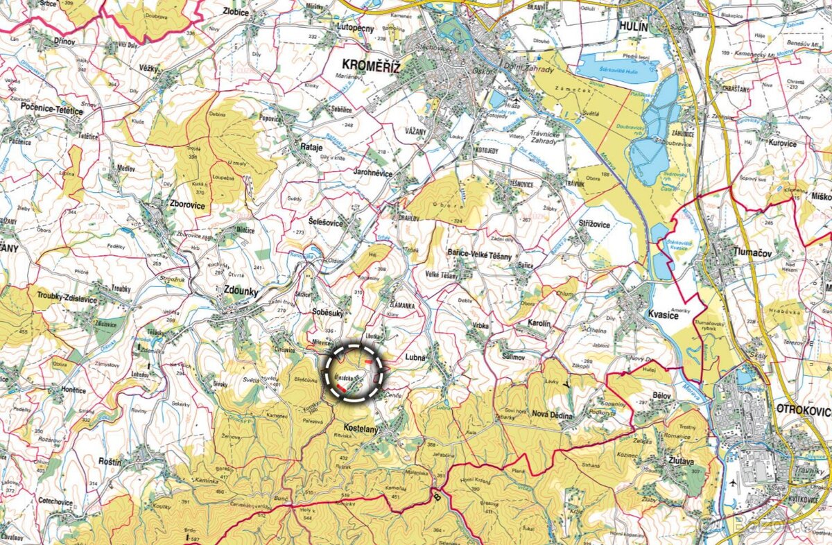 Zemědělská půda, prodej, Újezdsko, Kostelany, Kroměříž - 4